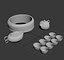 tea-set tea 3d model