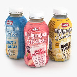 Dairy Bottle Mullermilch Shake 330ml 2024 Collection