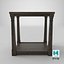 transitional table 3D model