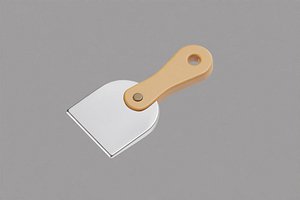 Putty knife Cartoon 3D model