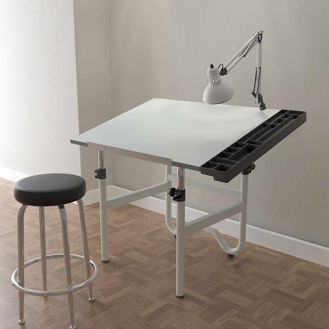 3d Model Drawing Table