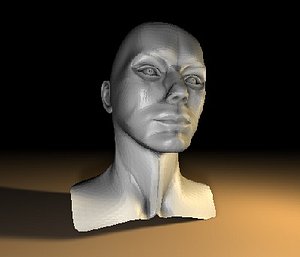Male Head 01 c4d