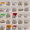 table cloth tablecloth 3d model