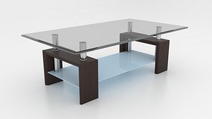 Tempered Glass Top Venge Coffee Table