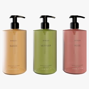 realistic byredo hand wash 3D model