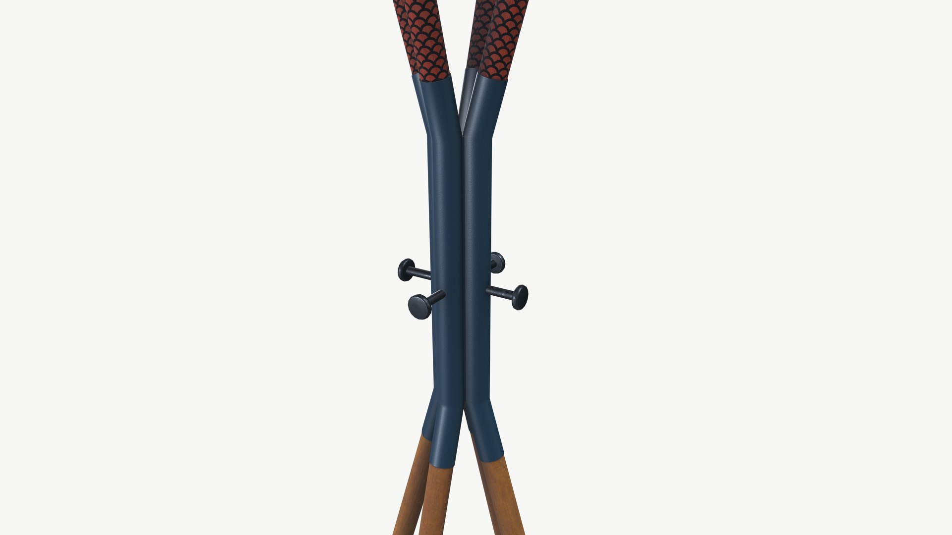 3D Coat Rack - TurboSquid 2343140