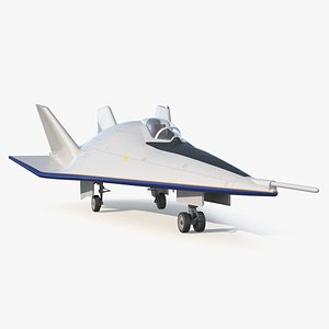 Advanced Tactical Air Superiority Fighter Rigged for Maya 3D model