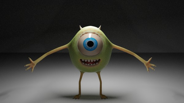 Free 3D Monsters-Inc Models | TurboSquid