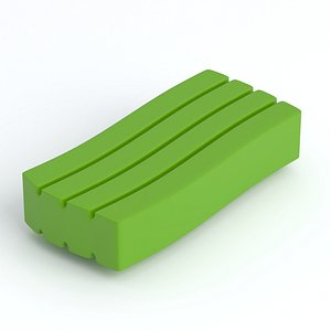 Polymer Modeling Clay Green 3D model