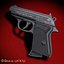 gun walther ppk 3d model