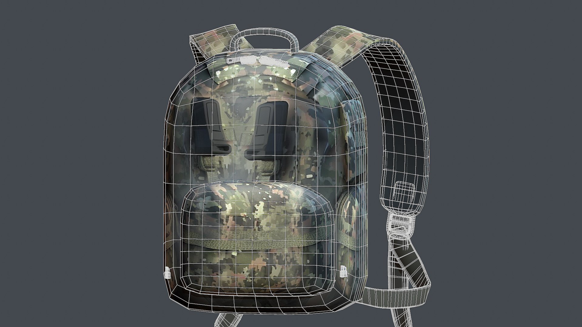 Backpack Camping Bag Baggage 3D Model - TurboSquid 2042967