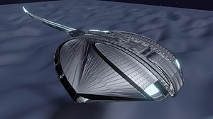 2022 Sci-Fi Horseshoe crab model 3D