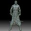 Cossack Ukrainian warrior bas-relief for CNC router or 3D printer