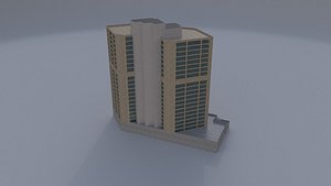 3D BuildingofficeN model