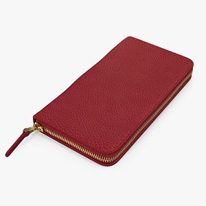 Women Purse Wallet Red