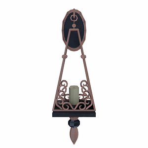 wall sconce 3D model