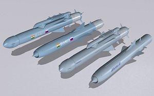 3M55 missiles family 3D