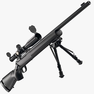 Sniper Rifle Remington M24