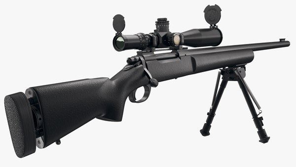 Rifle de Precisão Remington M24 Modelo 3D - TurboSquid 1893470