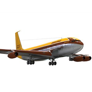 3D Boeing 367  model
