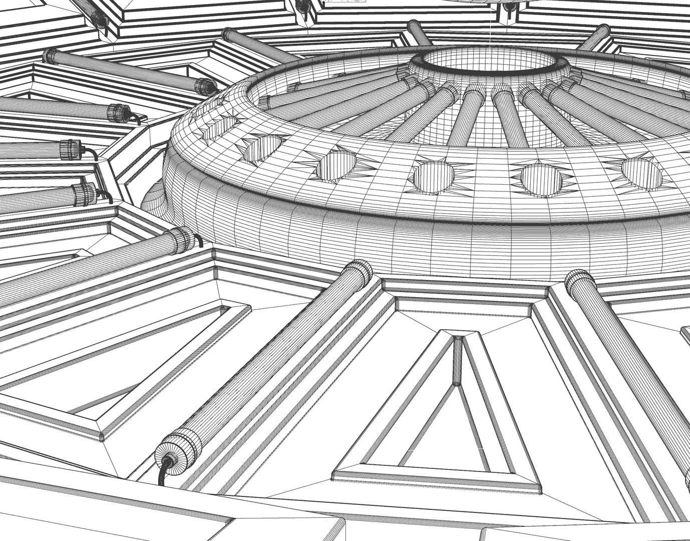 3D Futuristic Rugby Ball And Stage Model - TurboSquid 2085744