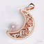 pendant crescent