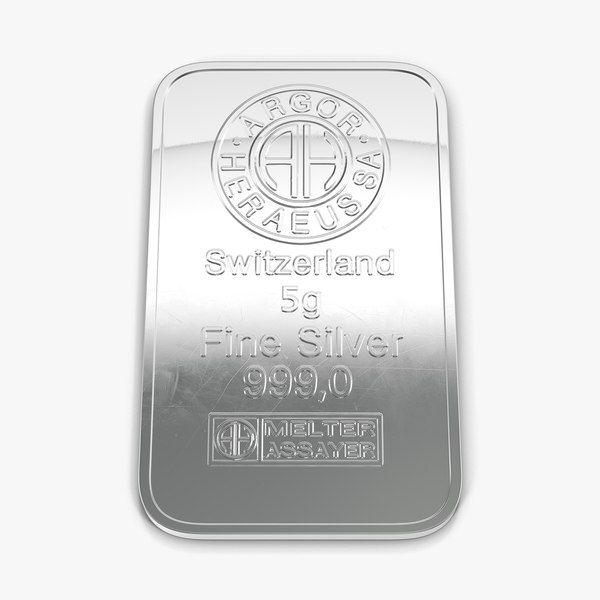 silver bar 5g 3d 3ds