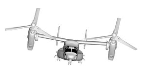 3D Bell Boeing V-22 Osprey