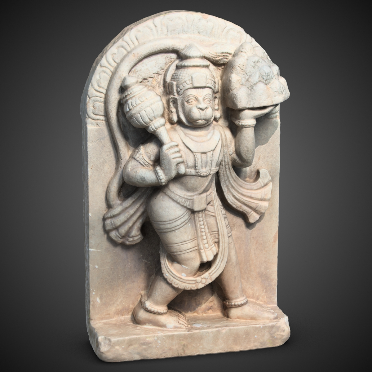 hanuman sculpture 3ds