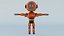 Robot fantascientifico 3D post apocalittico con ambiente di Nikdox