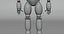 Robot fantascientifico 3D post apocalittico con ambiente di Nikdox