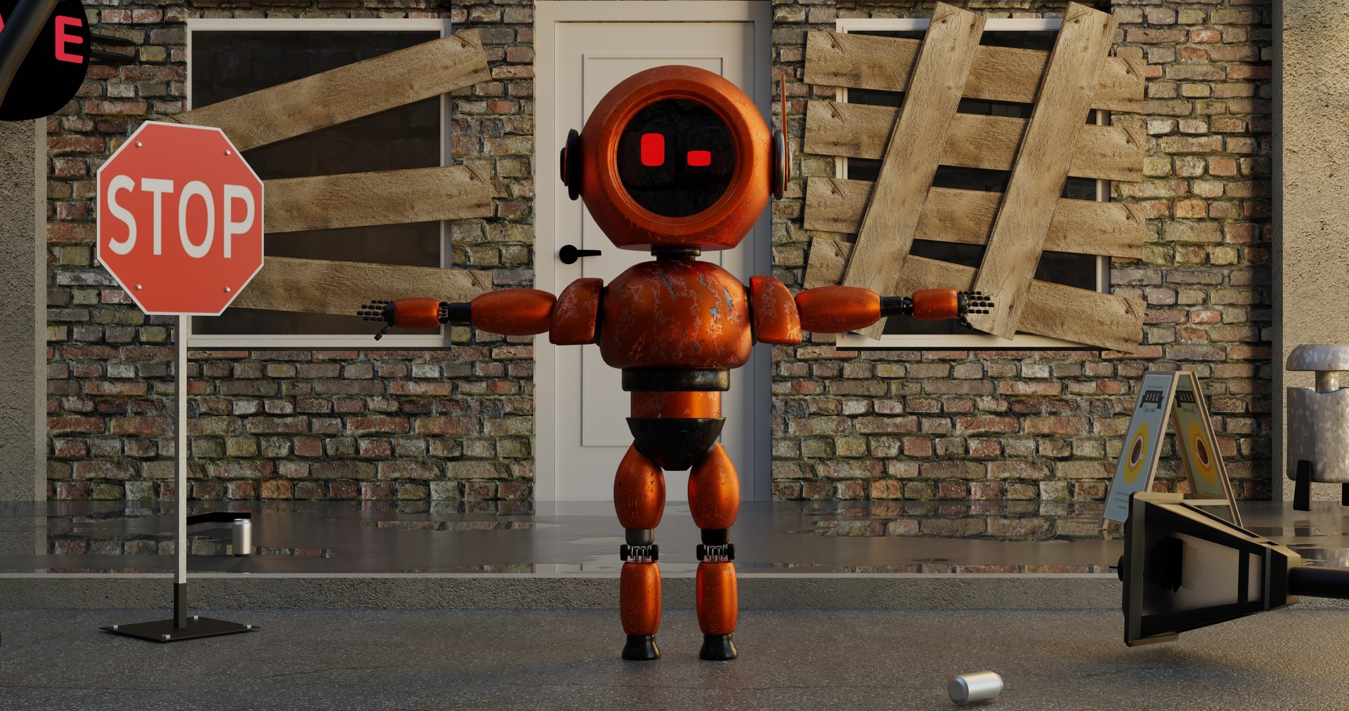 3D Post Apocalyptic Sci-Fi Robot with Environment by Nikdox 3D model https://p.turbosquid.com/ts-thumb/u0/6ij8F1/oo/4/jpg/1656760683/1920x1080/fit_q87/5f1614b49822ec9a631aa91483e4524b6a850bcb/4.jpg