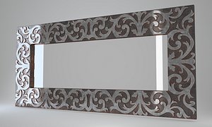 Devon&Devon Mirror Maine Silver