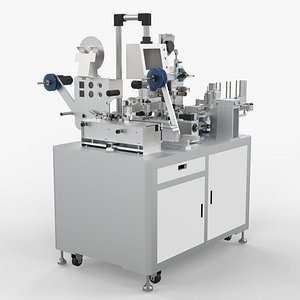 Automatic Connector Indexing Plate Sticker Tape CCD Detection Packaging Machine
