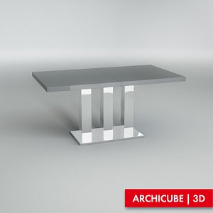 table dining 3d model