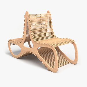 3D model Parametric Chair 01