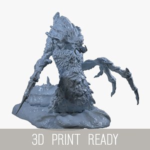 3D hydralisk starcraft printing model