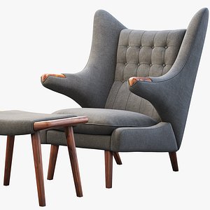 pp19 papa bear chair 3D model