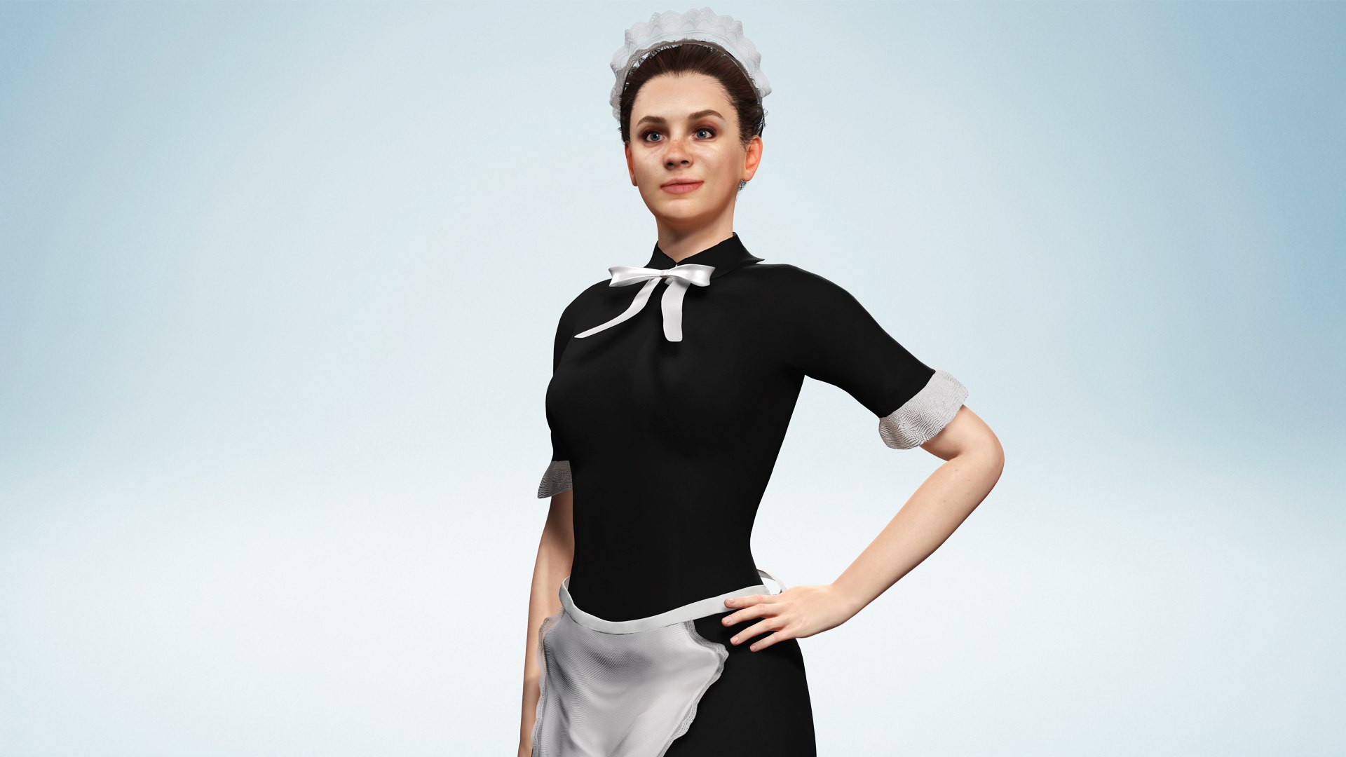 Realistic Maid Woman Character Model housekeeper model https://p.turbosquid.com/ts-thumb/u0/Se4kUy/Ww/8/png/1751376854/1920x1080/fit_q87/9fdb860086097fc8061e52c36e4e352396b386bb/8.jpg
