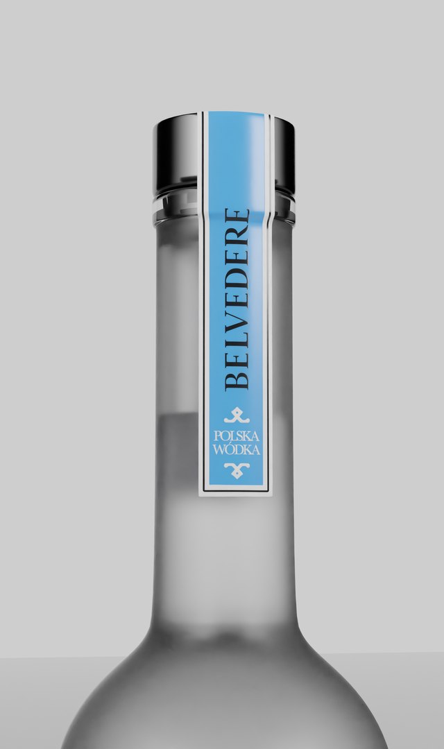 Belvedere Vodka 70cl photorealistic 3D model https://p.turbosquid.com/ts-thumb/u0/WvfBZq/Dw/belvederecloseneck/png/1680263984/1920x1080/fit_q87/c2b34526d318c9953fb2dfa8d4134a9e7a64fa28/belvederecloseneck.jpg