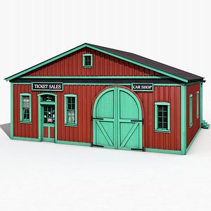 Warehouse Low Poly(2)