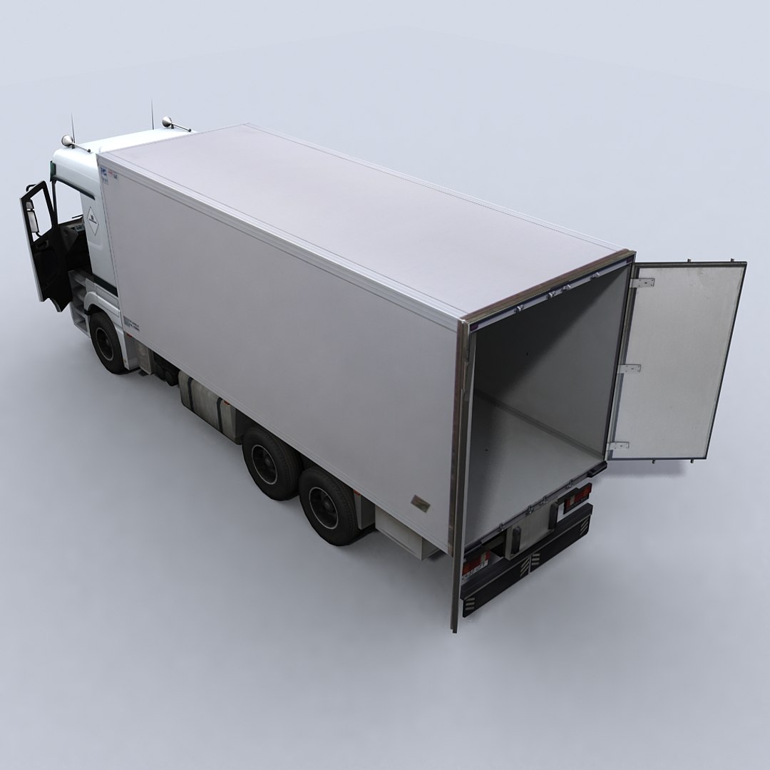 Medium Transport Truck 3d Max