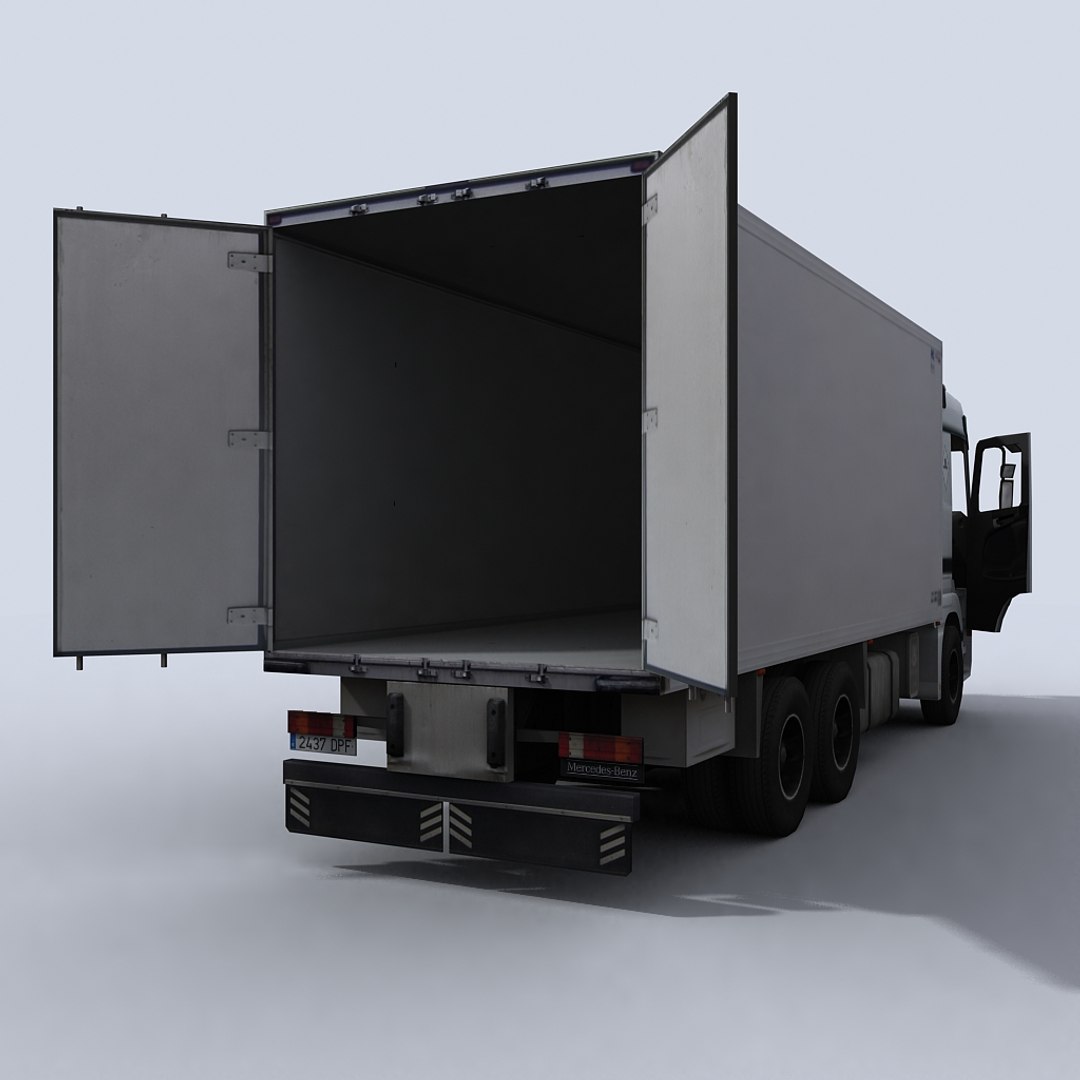 Medium Transport Truck 3d Max
