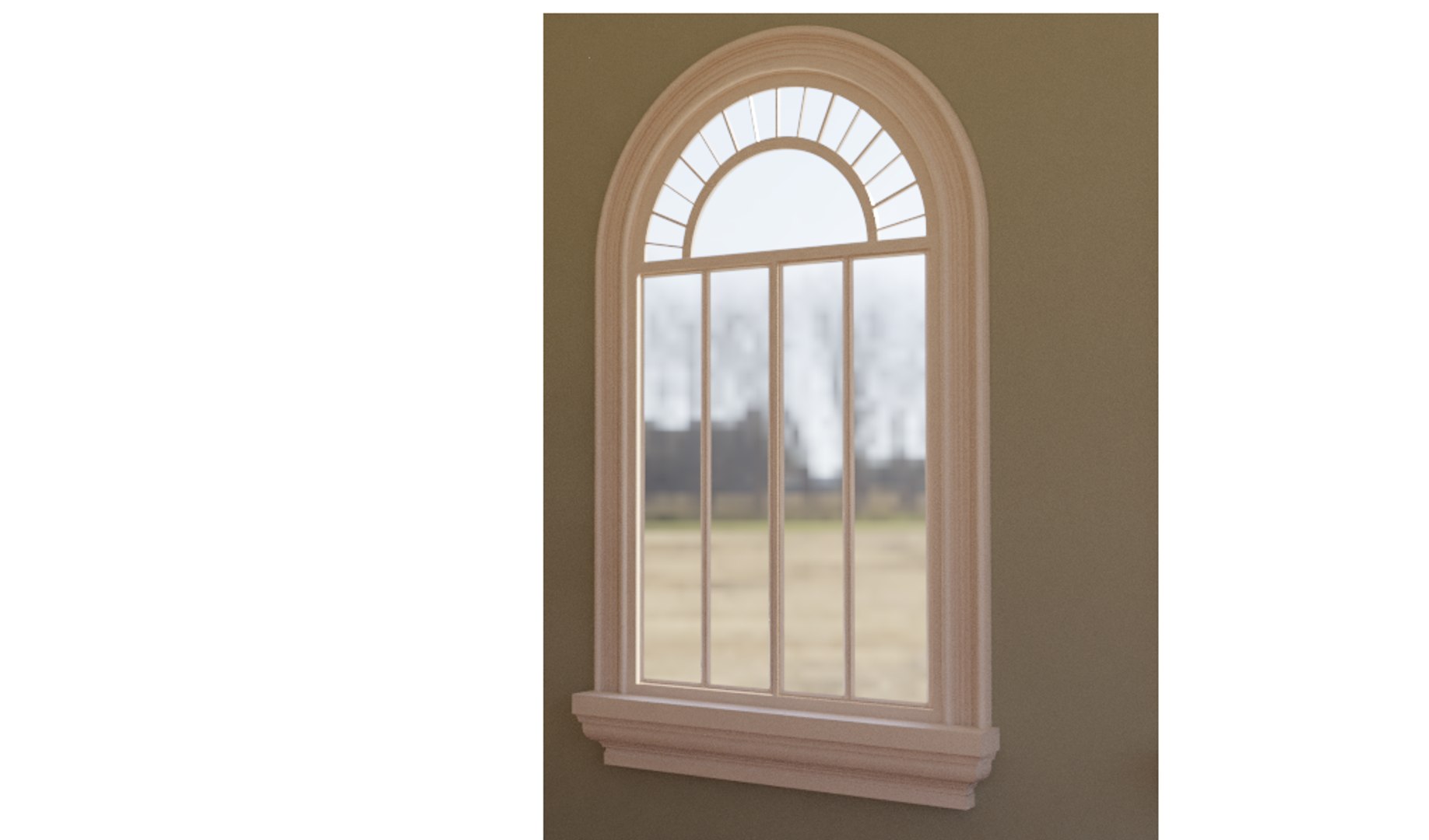 Window 20 3D Model - TurboSquid 1338205
