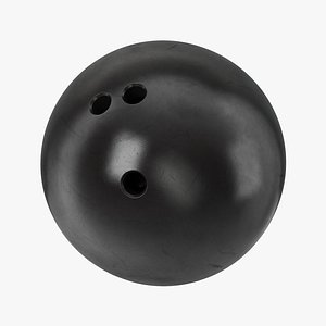 bowling ball black 3ds