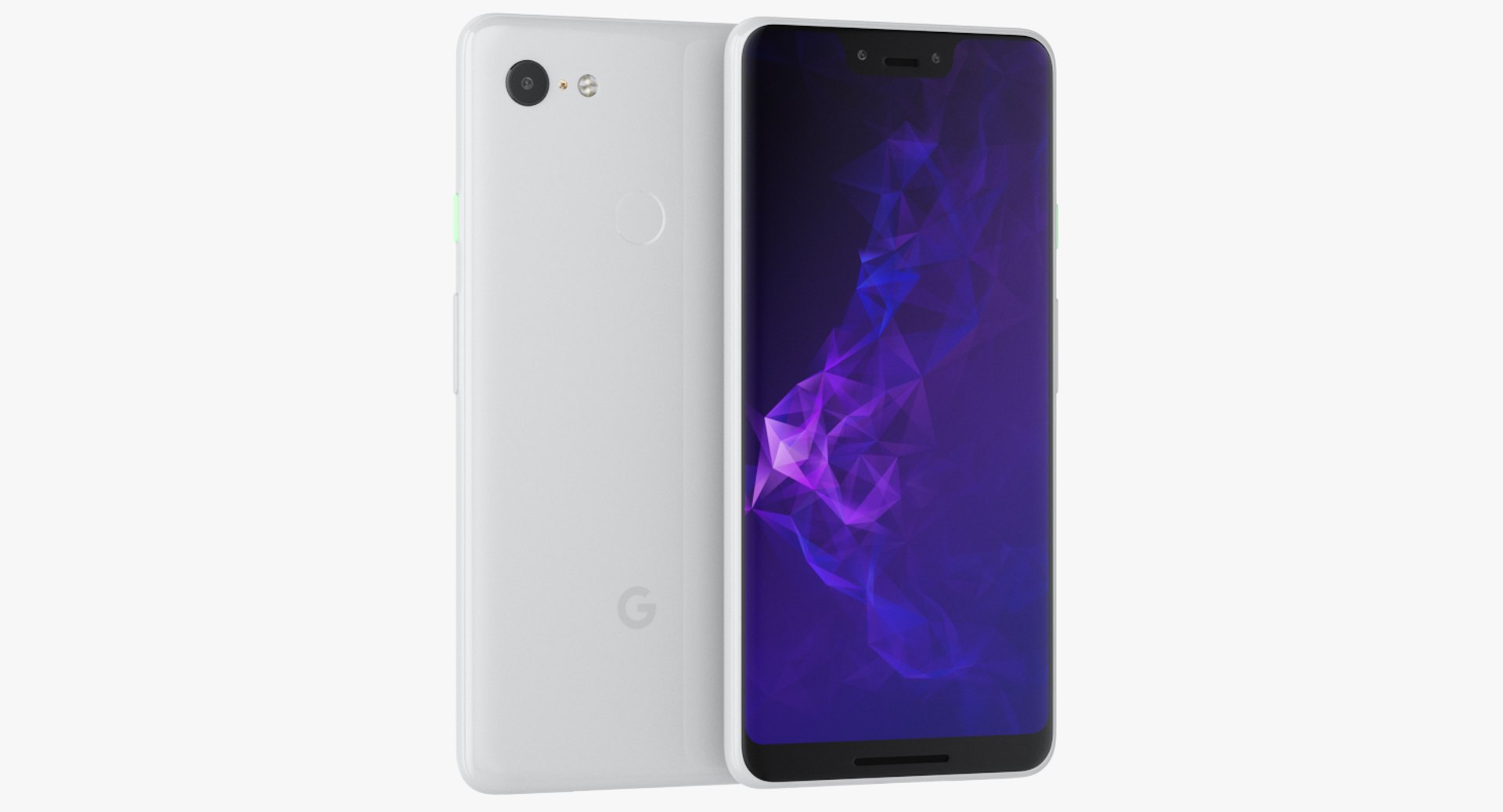 Pixel 3 XL 3D Model 3D model preview