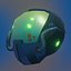 Sci Fi Helmet low poly model