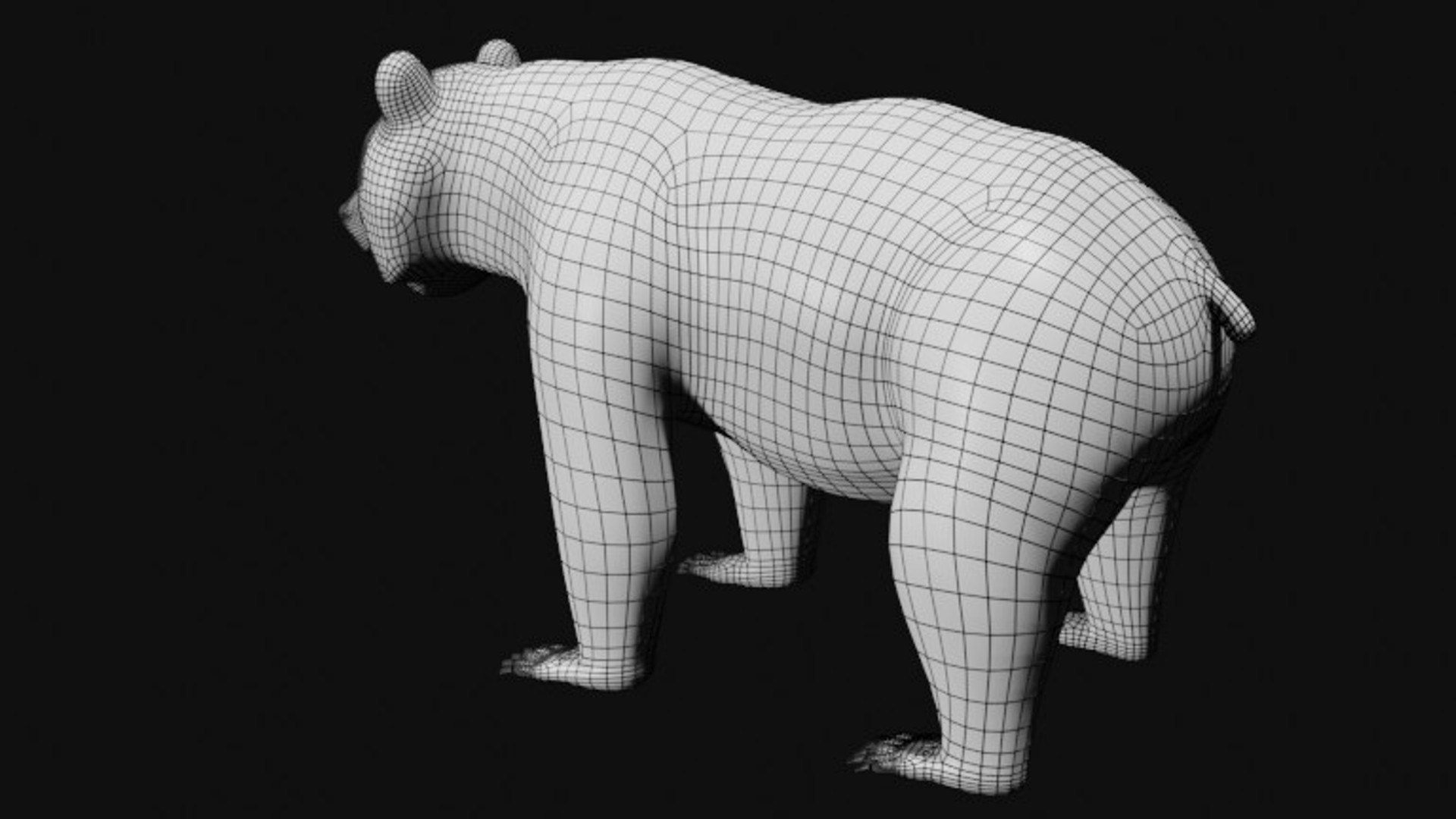 3D Bear Rigged - TurboSquid 1665515