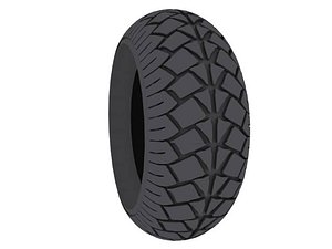 motorcycle tires 3d model