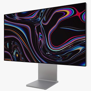 apple pro display xdr 3D model